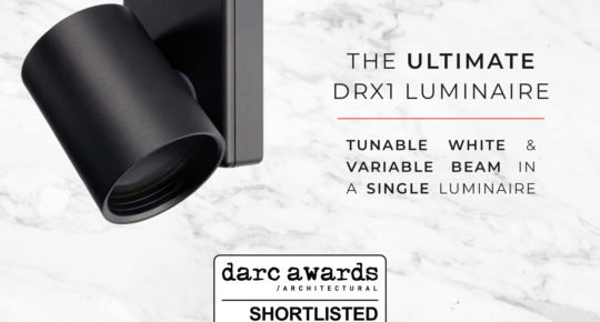 The Ultimate Luminaire – DRX1 with variable beam technology and tunable white light engine